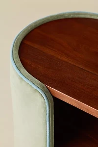 Jane Velvet Upholstered Storage Bench