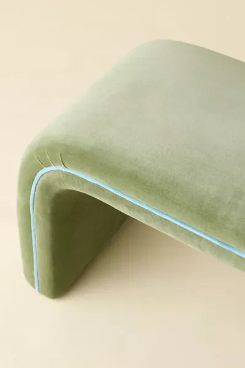 Jane Velvet Upholstered Bench