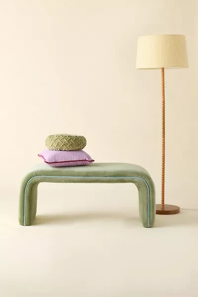 Jane Velvet Upholstered Bench