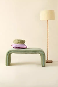 Jane Velvet Upholstered Bench