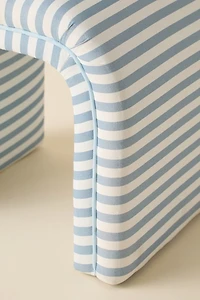 Jane Velvet Upholstered Stool