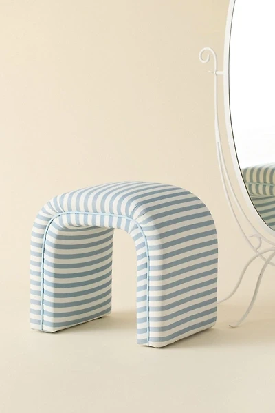 Jane Velvet Upholstered Stool