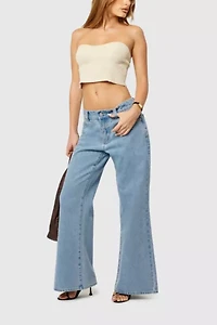 Abrand 99 Low Baggy Flare Petite Jean