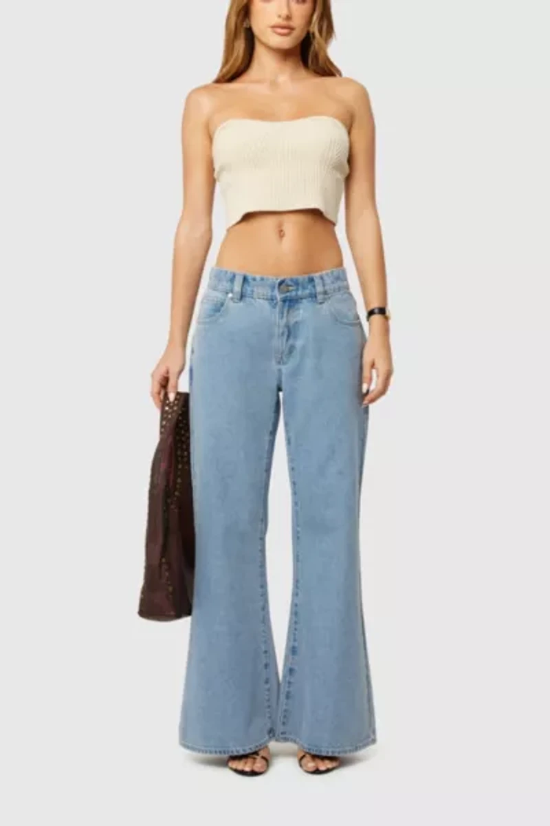 Abrand 99 Low Baggy Flare Petite Jean