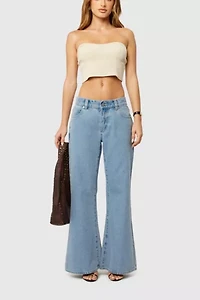 Abrand 99 Low Baggy Flare Petite Jean