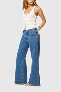 Abrand 99 Low Baggy Flare Petite Jean