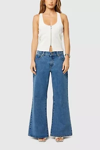 Abrand 99 Low Baggy Flare Petite Jean