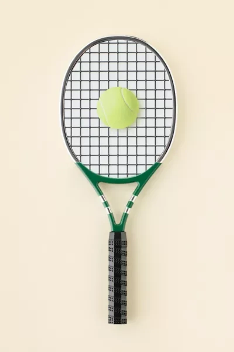 Tennis Racket Handheld Mirror