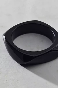 Iris Acrylic Chunky Bangle Bracelet