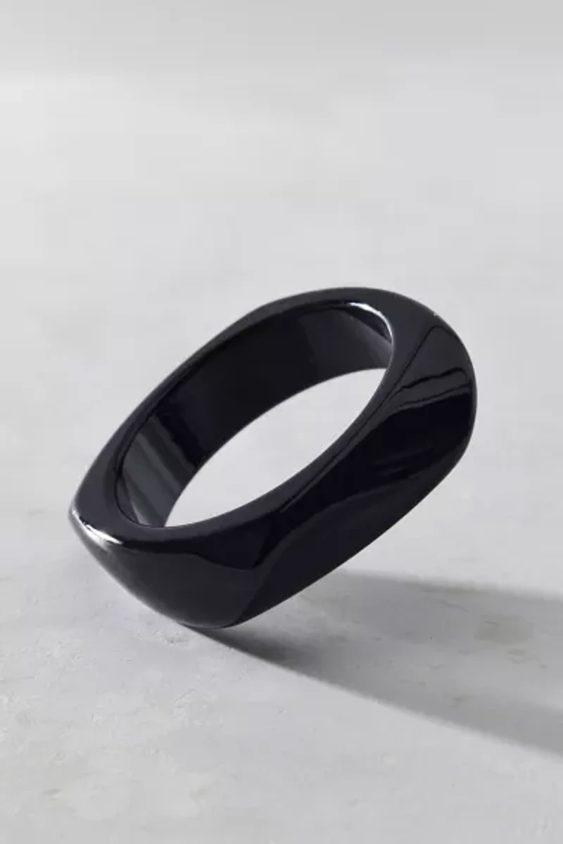 Iris Acrylic Chunky Bangle Bracelet