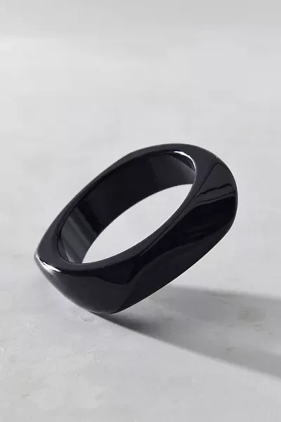 Iris Acrylic Chunky Bangle Bracelet