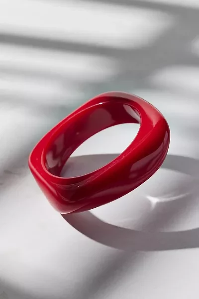Iris Acrylic Bangle Bracelet