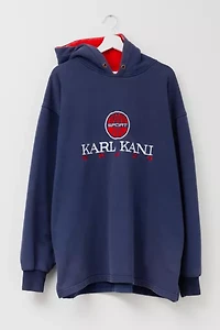 Vintage 1990s Karl Kani Sport Graphic Oversized Hoodie Sweatshirt