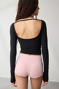 Out From Under Rhea Open Strap-Back Top