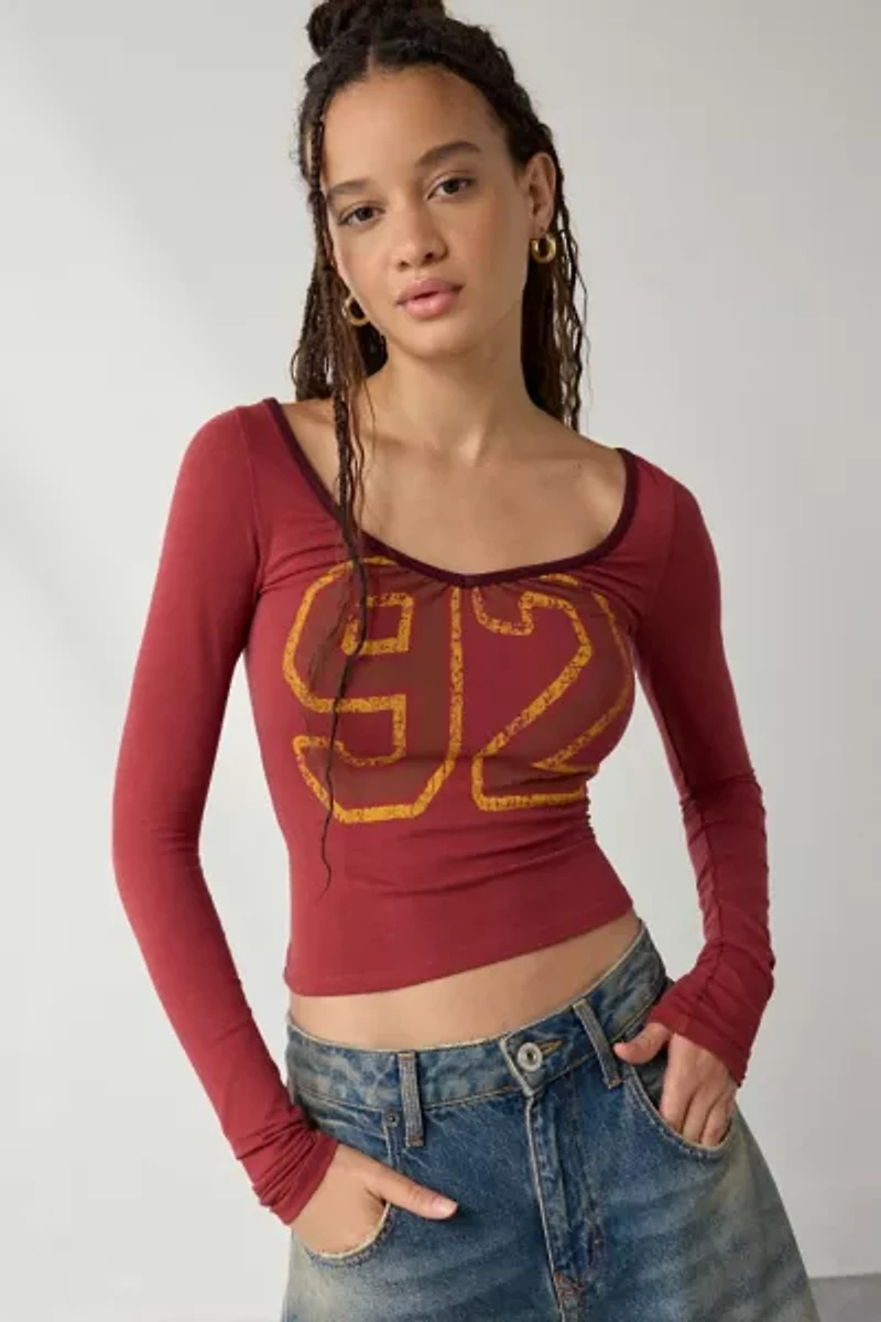 Out From Under Rhea Open Strap-Back Top