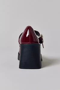 Raid London Favia Patent Leather Mary Jane Heel