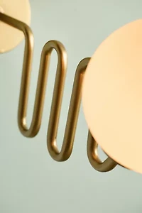 Wiggle Globe Sconce