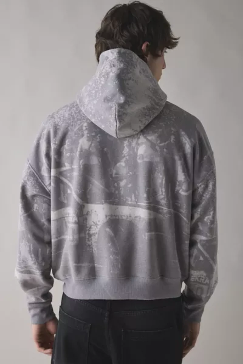 Rally Car Graphic Hoodie Sweatshirt
