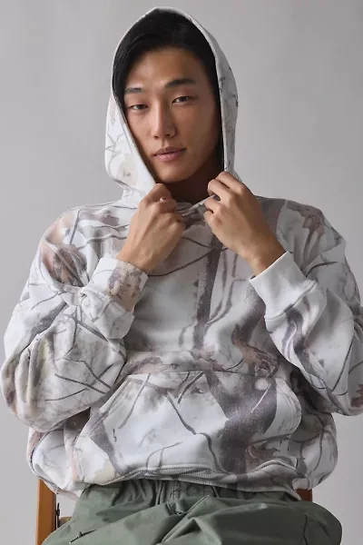 BDG Woodland Camo Hoodie Sweatshirt