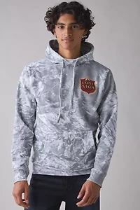 Lone Star Beer Graphic Camo Hoodie Sweatshirt