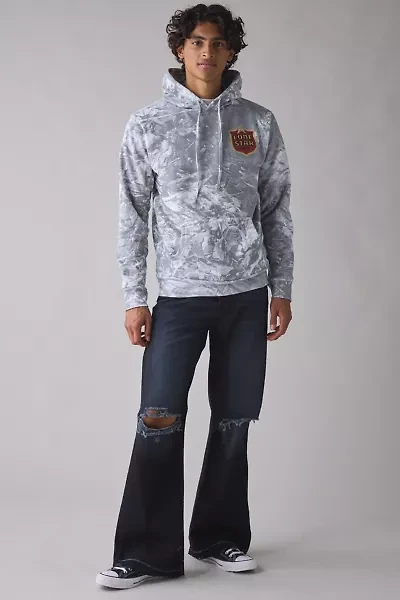 Lone Star Beer Graphic Camo Hoodie Sweatshirt