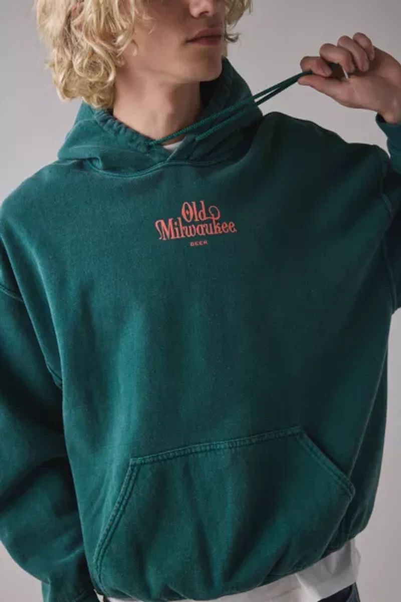 Old Milwaukee Duck Graphic Hoodie Sweatshirt