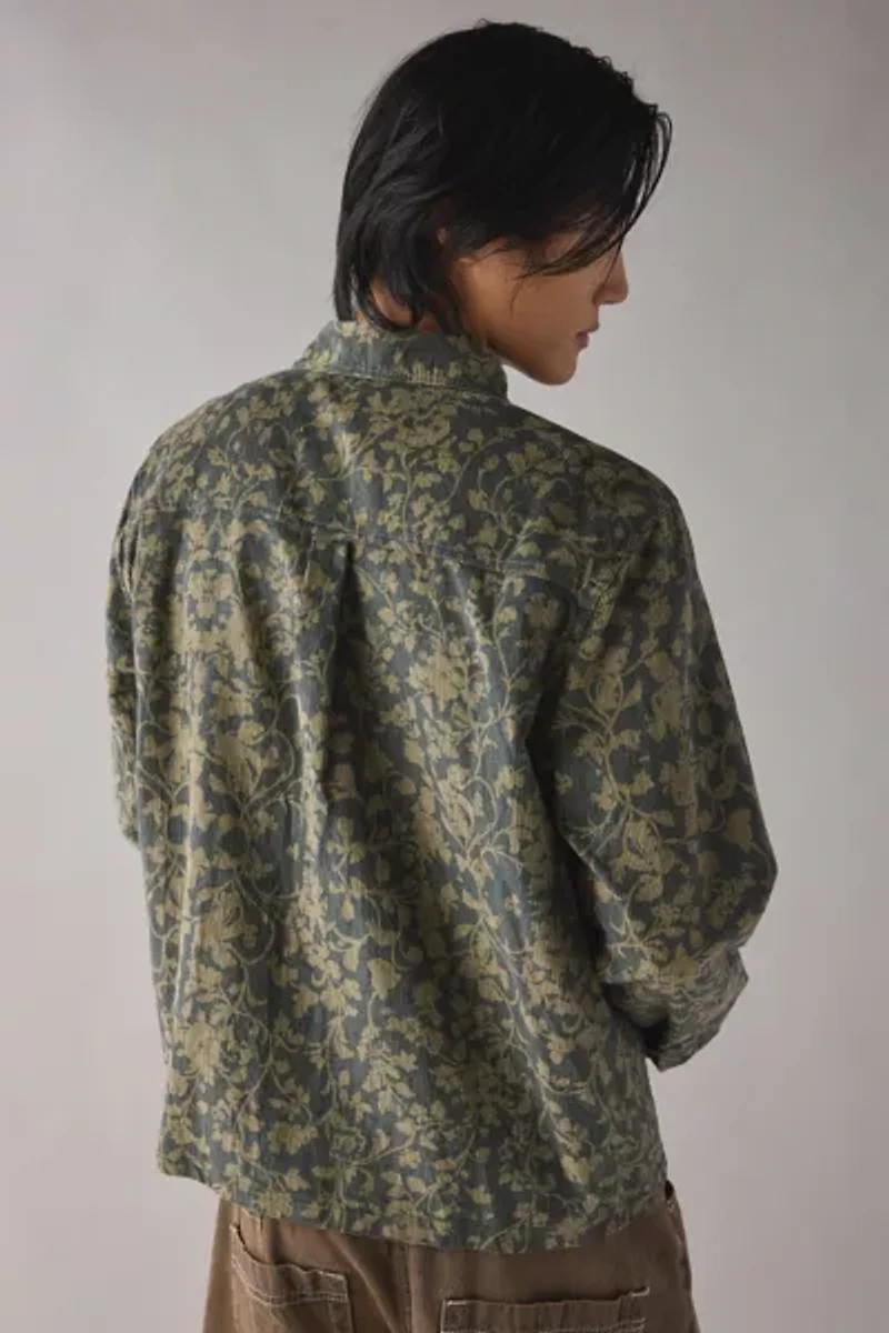 BDG Printed Corduroy Shirt