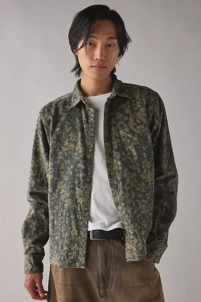 BDG Printed Corduroy Shirt