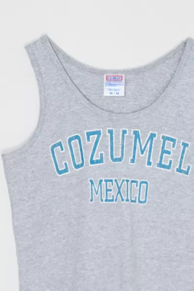 Vintage 90s Cozumel, Mexico Tank