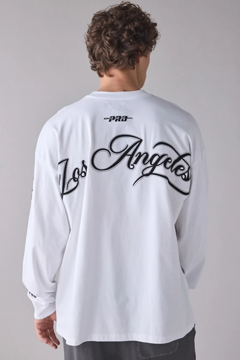 Pro Standard MLB Los Angeles Dodgers Oversized Long Sleeve Tee