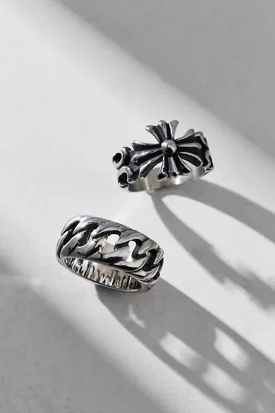 Percy Stainless Steel Ring Set