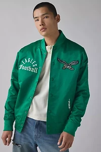 Pro Standard NFL Philadelphia Eagles Satin Bomber Jacket