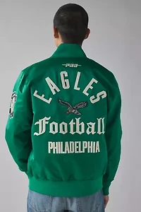Pro Standard NFL Philadelphia Eagles Satin Bomber Jacket