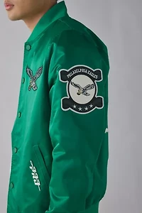 Pro Standard NFL Philadelphia Eagles Satin Bomber Jacket