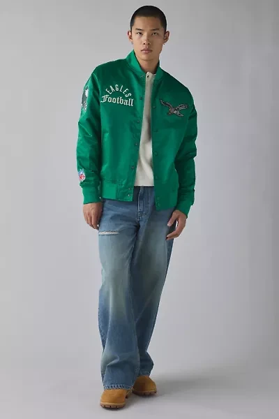 Pro Standard NFL Philadelphia Eagles Satin Bomber Jacket