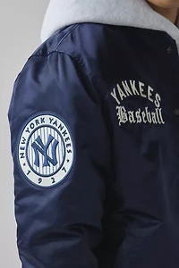 Pro Standard MLB New York Yankees Satin Bomber Jacket