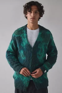 Manastash Blurry Jacquard Fuzzy Cardigan