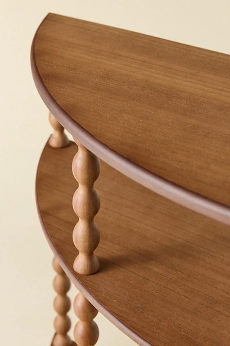 Elide 3-Tier Curving Console Table