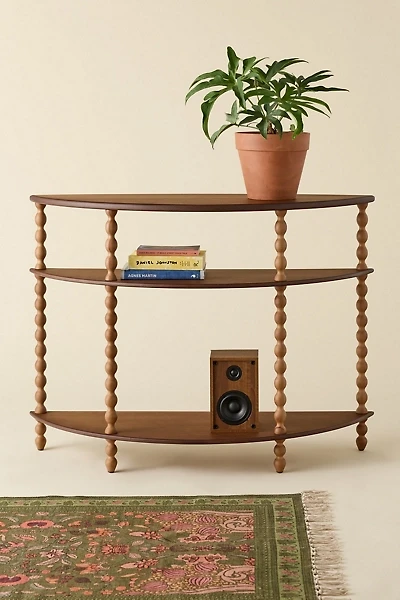 Elide 3-Tier Curving Console Table