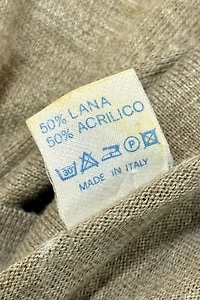 Vintage 1960's Biam  Knit Polo Shirt