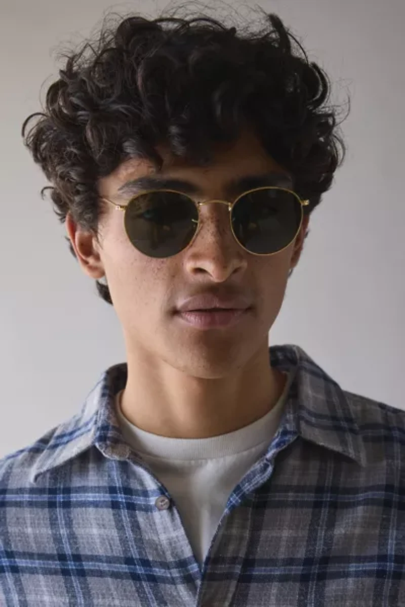 Ray-Ban Round Metal Sunglasses