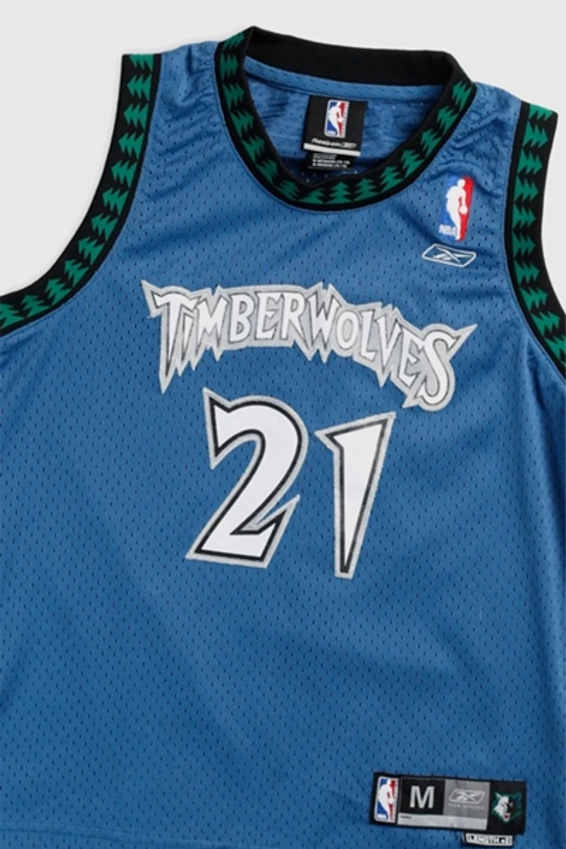 Vintage Minnesota Timberwolves NBA Jersey 007