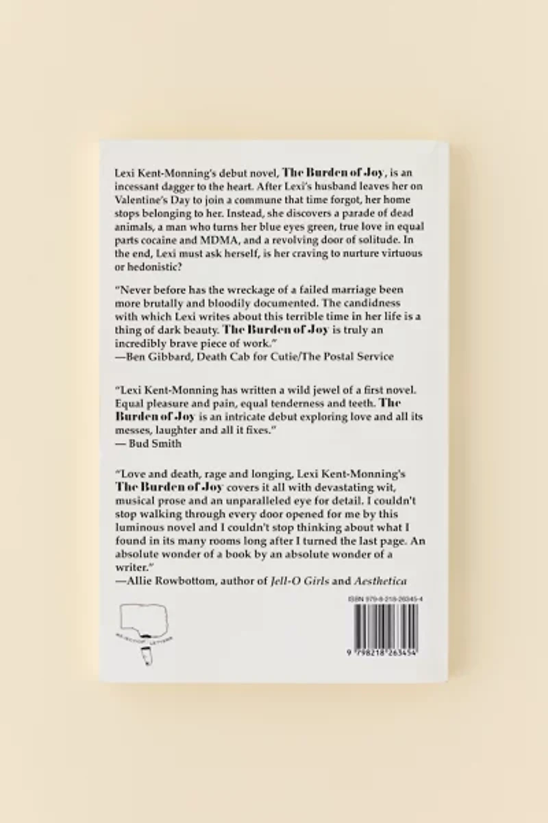 The Burden Of Joy By Lexi Kent-Monning
