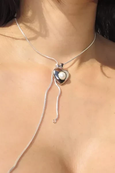 RIMOR The Venus Heart Snake Chain Necklace