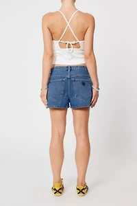 Abrand 95 Mid Baggy Denim Short