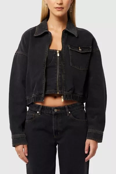 Abrand Denim Bomber Jacket