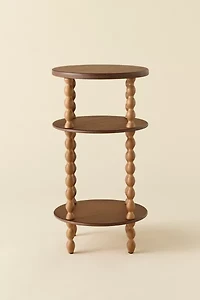 Lys Round 3-Tier Side Table