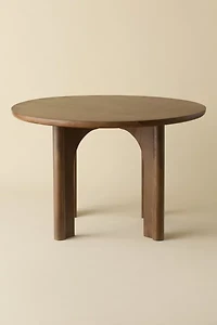 Carrie Round Mango Wood Dining Table