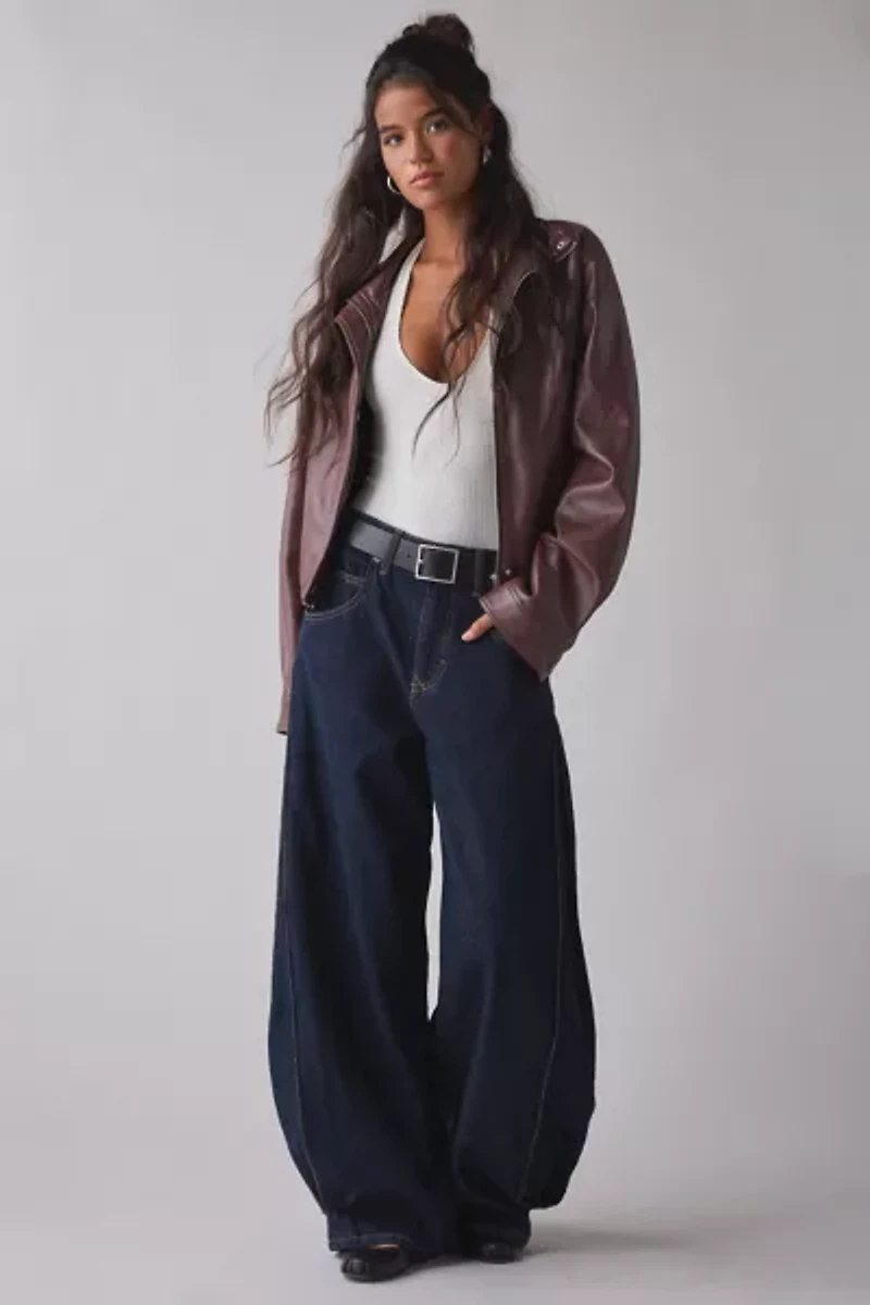 BDG Jaya Pleated Baggy Boyfriend Jean