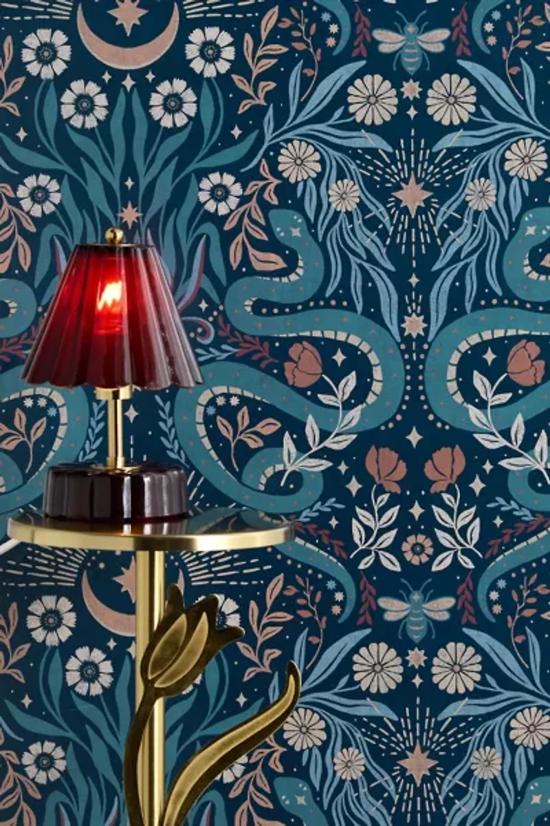 Mystic Serpent Removable Wallpaper